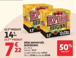 Auchan Bière aromatisée desperados offre