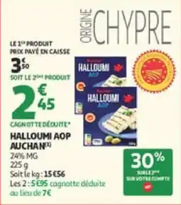 Auchan Halloumi aop auchan offre