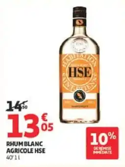 Auchan Rhumblanc agricole hse offre