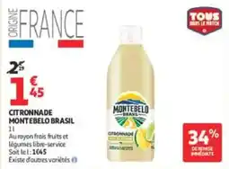 Auchan Citronnade montebelo brasil offre