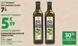 Auchan Auchan bio huile d'olive vierge extra offre