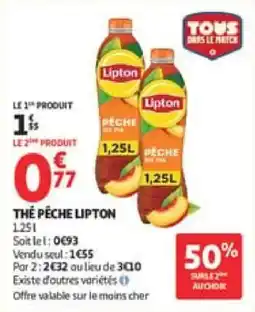 Auchan The pêche lipton offre