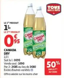 Auchan Canada dry offre