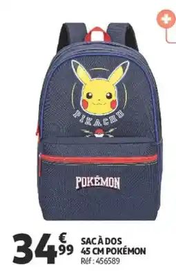 Auchan SAC À DOS. POKÉMON offre