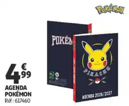 Auchan AGENDA POKÉMON offre