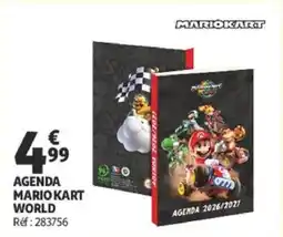 Auchan AGENDA MARIO KART WORLD offre