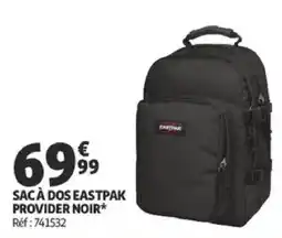 Auchan SAC À DOS EASTPAK PROVIDER NOIR offre