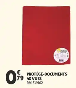 Auchan PROTÈGE-DOCUMENTS 40 VUES offre