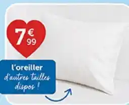 Centrakor l'oreiller d'autres tailles dispos offre