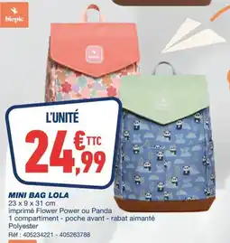 Bureau Vallée MINI BAG LOLA offre