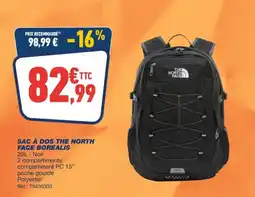 Bureau Vallée SAC À DOS THE NORTH FACE BOREALIS offre