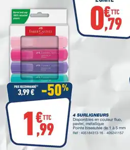 Bureau Vallée 4 SURLIGNEURS offre