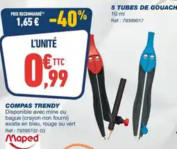 Bureau Vallée COMPAS TRENDY offre