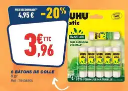 Bureau Vallée 6 BATONS DE COLLE offre