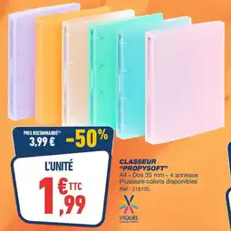 Bureau Vallée CLASSEUR PROPYSOFT offre