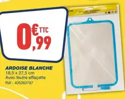 Bureau Vallée ARDOISE BLANCHE offre