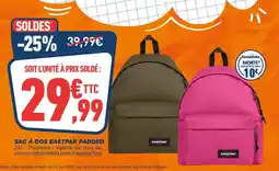 Bureau Vallée SAC À DOS EASTPAK PADDED offre