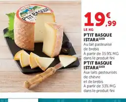 Super U P'tit basque istara offre
