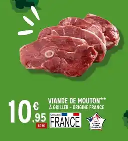 E.Leclerc Viande de mouton à griller offre
