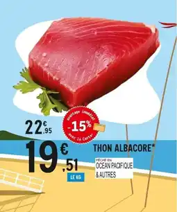 E.Leclerc Thon albacore offre