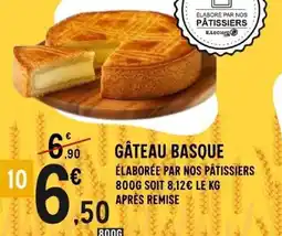 E.Leclerc Gâteau basque offre