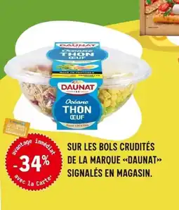 E.Leclerc DAUNAT Sur les bols crudités de la marque offre