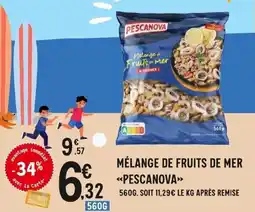 E.Leclerc PESCANOVA Mélange de fruits de mer offre