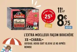 E.Leclerc CHARAL L'extra moelleux façon bouchère offre