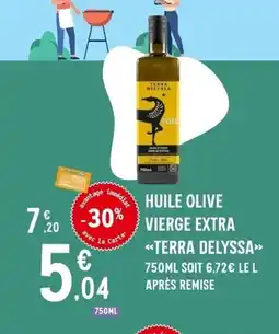E.Leclerc TERRA DELYSSA Huile olive vierge extra offre