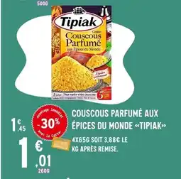 E.Leclerc TIPIAKCouscous parfumé aux épices du monde offre