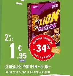 E.Leclerc LION Céréales protein offre