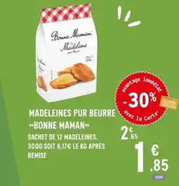 E.Leclerc BONNE MAMAN Madeleines pur beurre offre