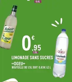 E.Leclerc OGEU Limonade sans sucres offre