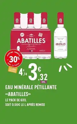 E.Leclerc ABATILLES Eau minérale pétillante offre