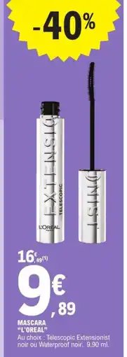 E.Leclerc L'OREAL Mascara offre