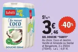 E.Leclerc TAHITI Gel douche offre