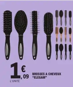 E.Leclerc ELEGAM Brosses a cheveux offre