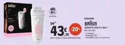 E.Leclerc BRAUN Épilateur offre