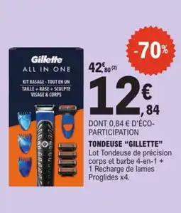 E.Leclerc GILLETTE Tondeuse offre