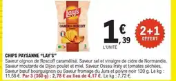 E.Leclerc LAYS Chips paysanne offre