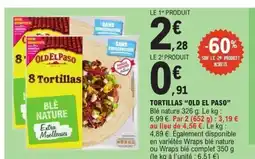 E.Leclerc OLD EL PASO Tortillas offre
