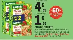 E.Leclerc GARBIT Taboulé offre