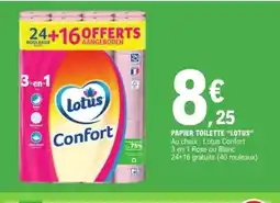 E.Leclerc LOTUS Papier toilette offre