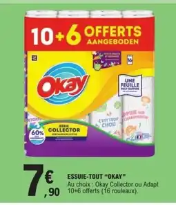 E.Leclerc OKAY Essuie tout offre