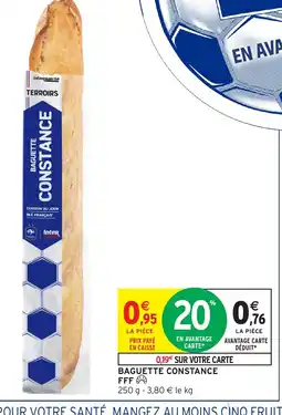 Intermarché Hyper Baguette constance fff offre