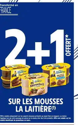 Intermarché Hyper LAITIÈRE Sur les mousses offre