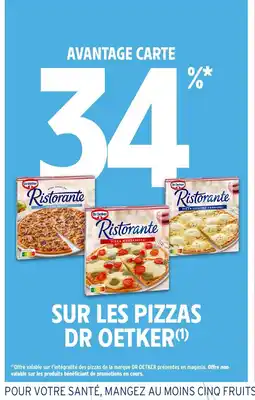 Intermarché Hyper DR OETKER Sur les pizzas offre