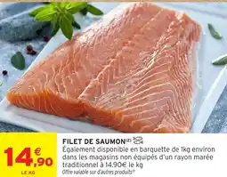 Intermarché Hyper Filet de saumon offre