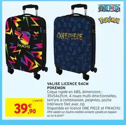 Intermarché Hyper Valise licence offre
