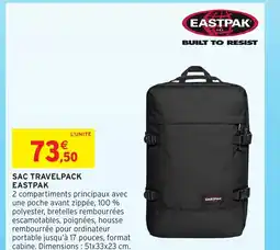 Intermarché Hyper EASTPAK Sac travelpack offre